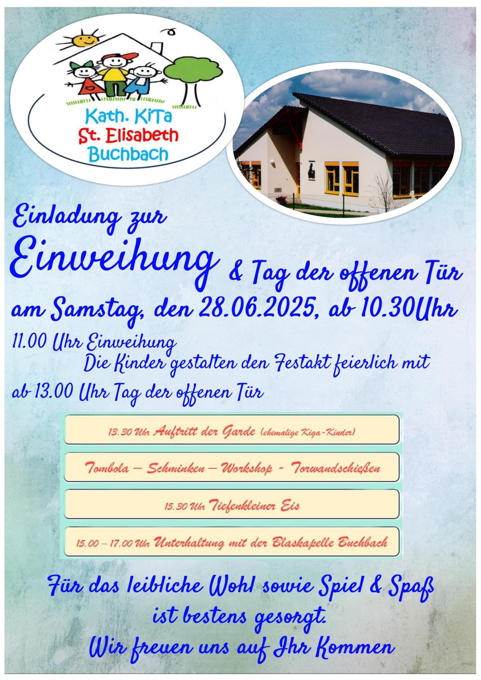 Plakat Einweihung (c) A.W.